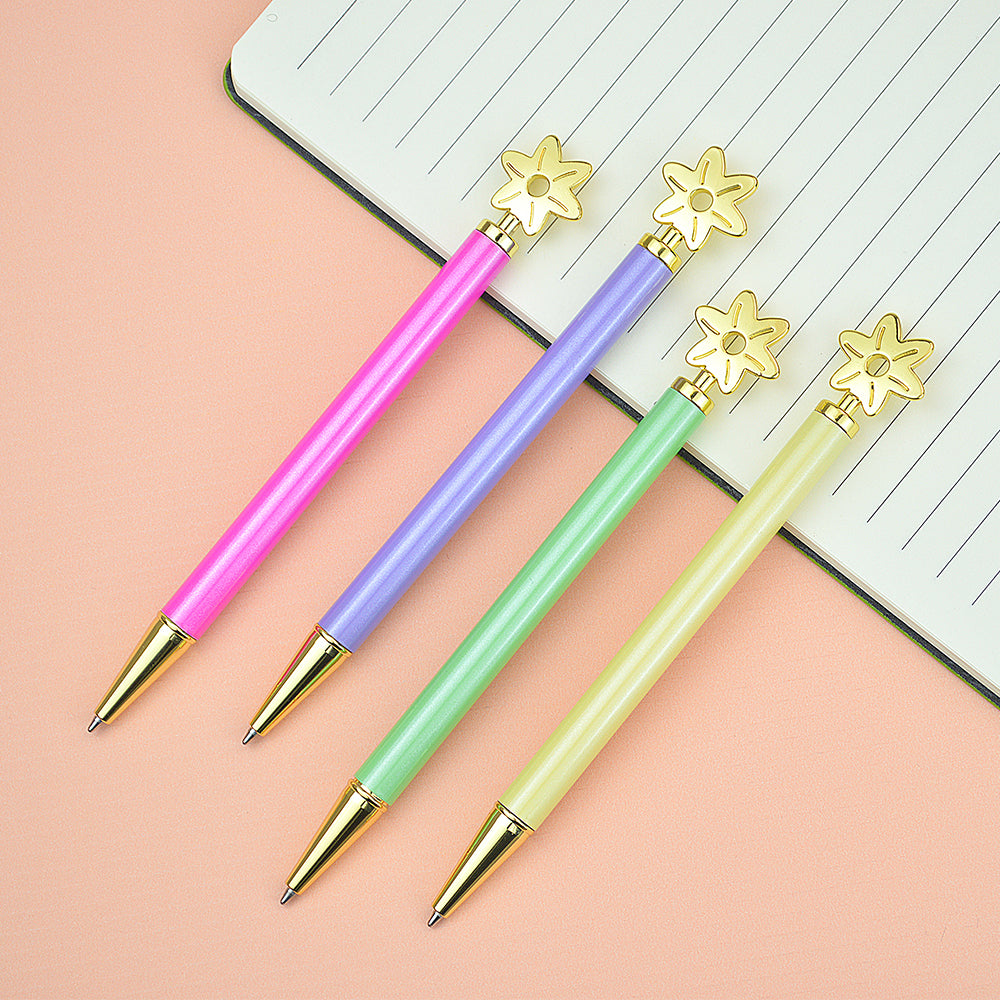 Cute Ball Point Pen Star shaped ballpoint pens Creative love star metal cute ballpoint pen