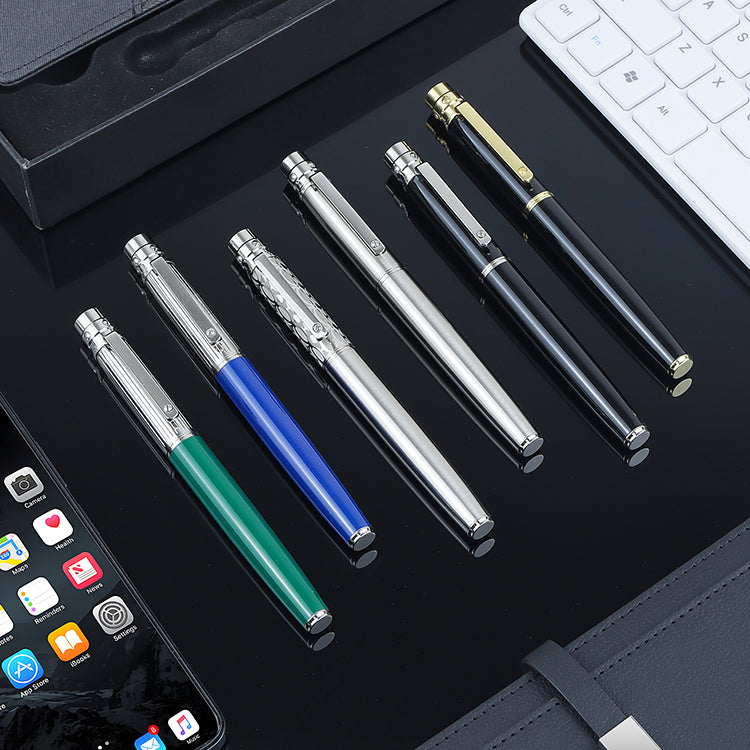 luxury metal gift pen with custom logo high quality ballpoint pens ink jewel pen new style printed