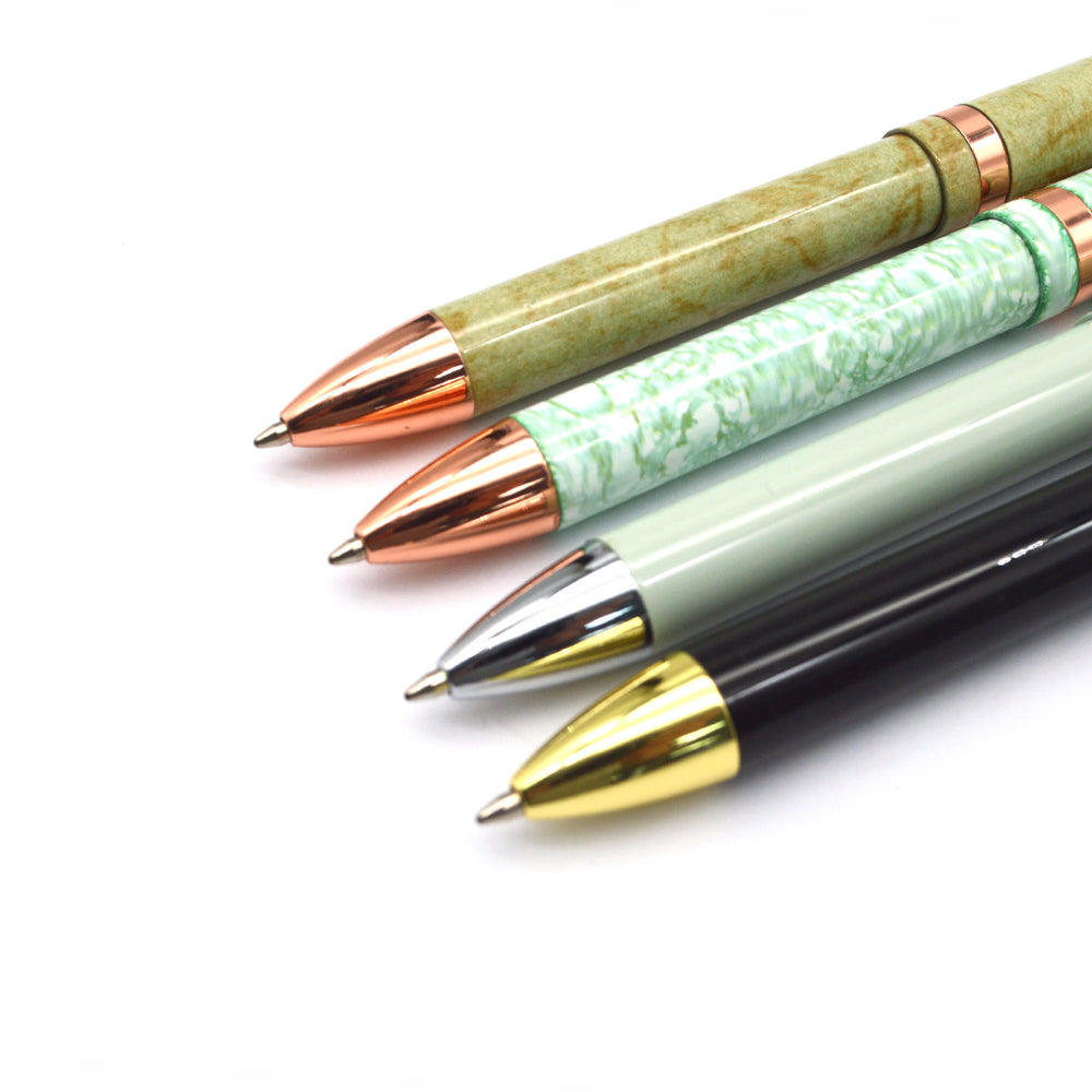 high quality refill roller pens black ink engraved laser pen with box click metal pen with custom logo