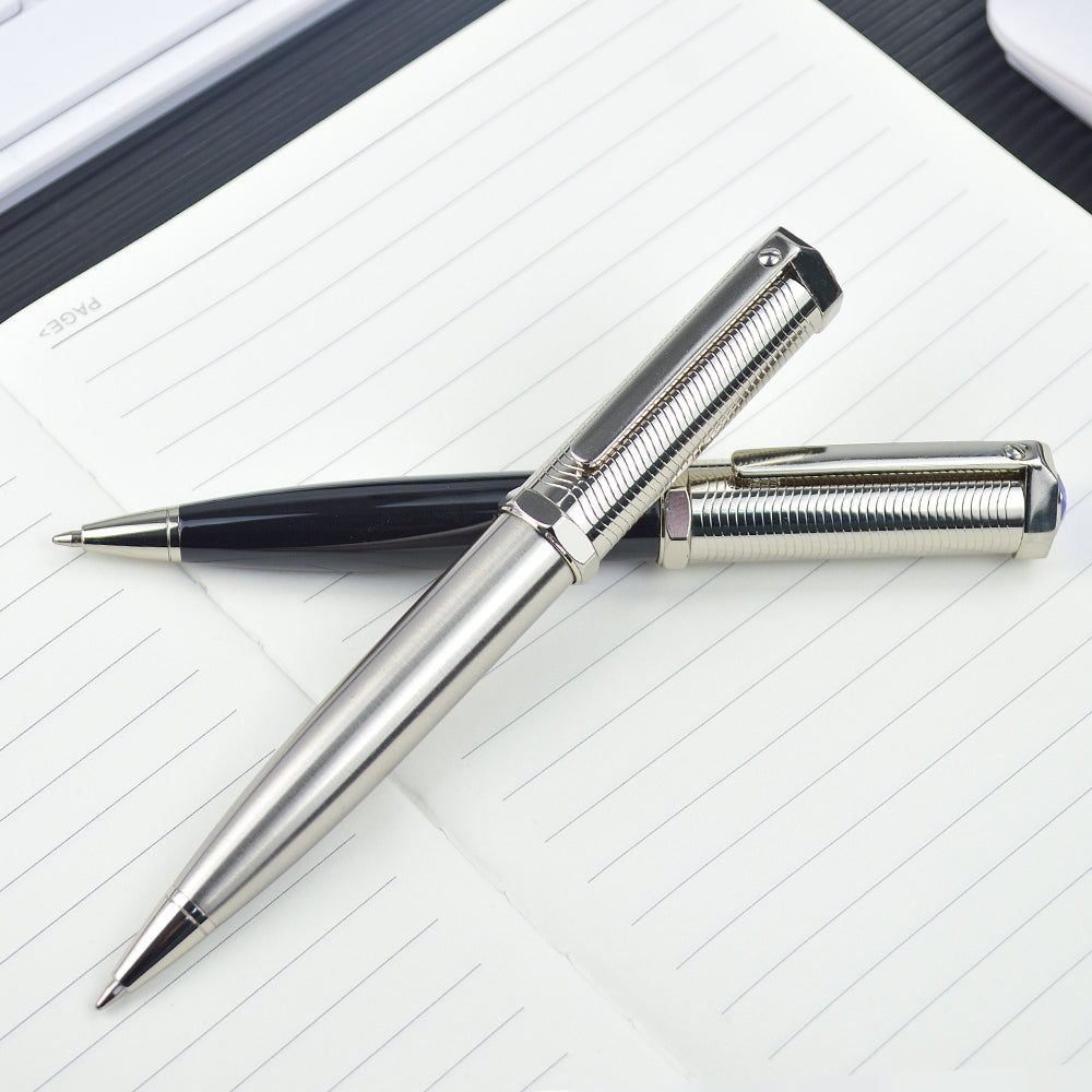 Factory supply high quality metal ball pen embossing logo custom copper pen