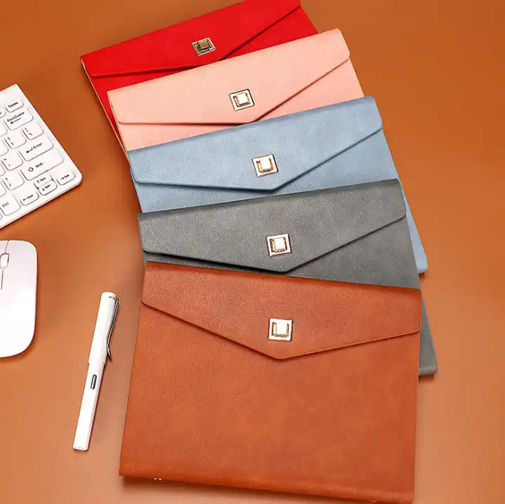 Simple Styles Magnetic Buckle A5 Notebook Diary 100 Sheets Spiral Coil Notebook With Metal Roller Pen