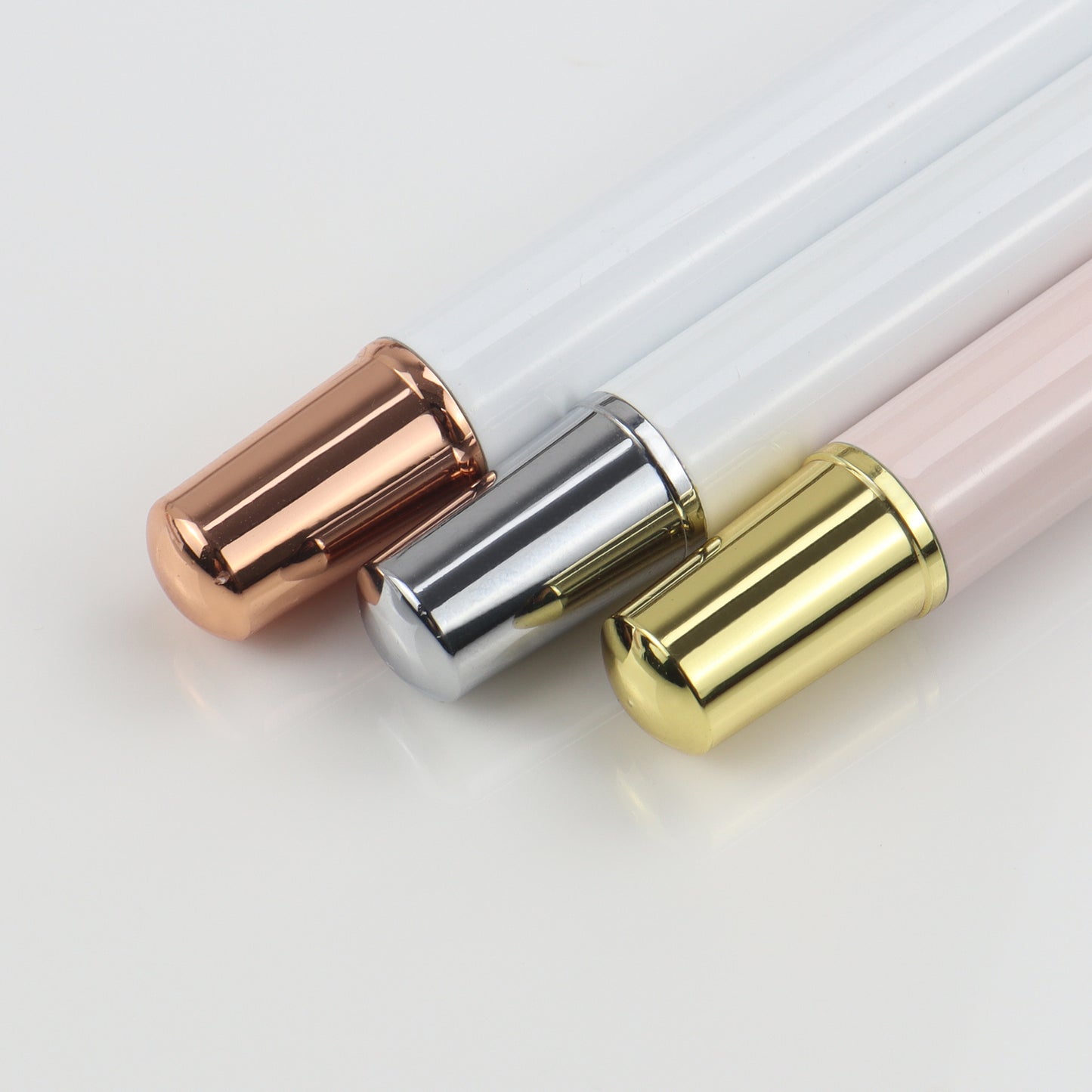 Hot selling signature luxury pens with printing custom logo metal slim gold gift pen business