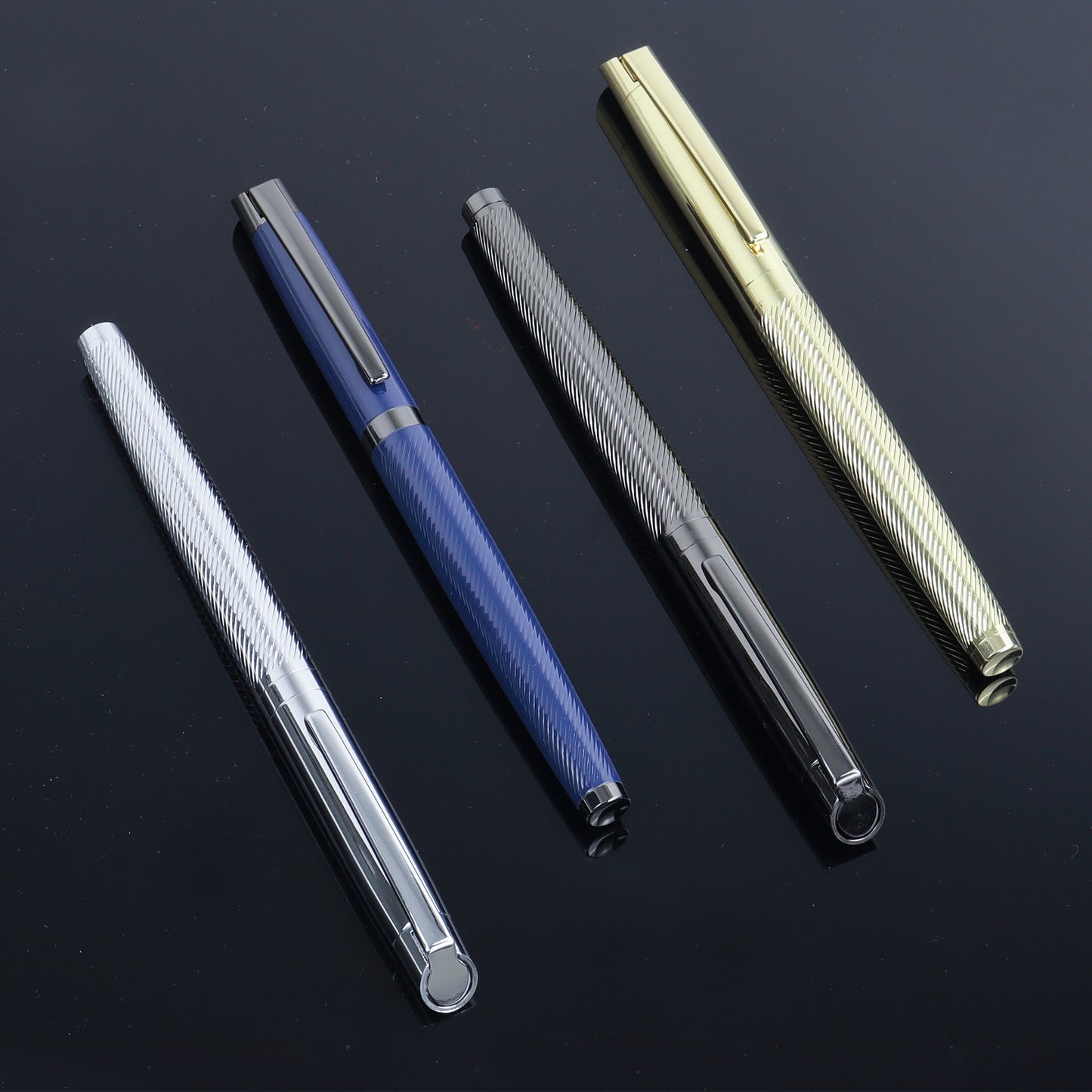 Luxury High grade engraved Metal signature pen with Custom Logo business ballpoint pen