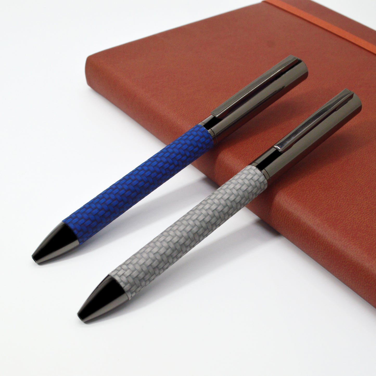 New arrival metal ball pen design luxury leather pen for business gife for custom logo