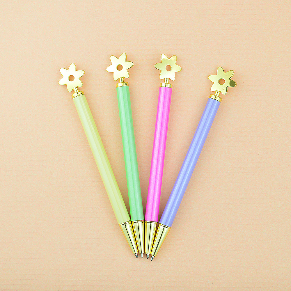 Cute Ball Point Pen Star shaped ballpoint pens Creative love star metal cute ballpoint pen