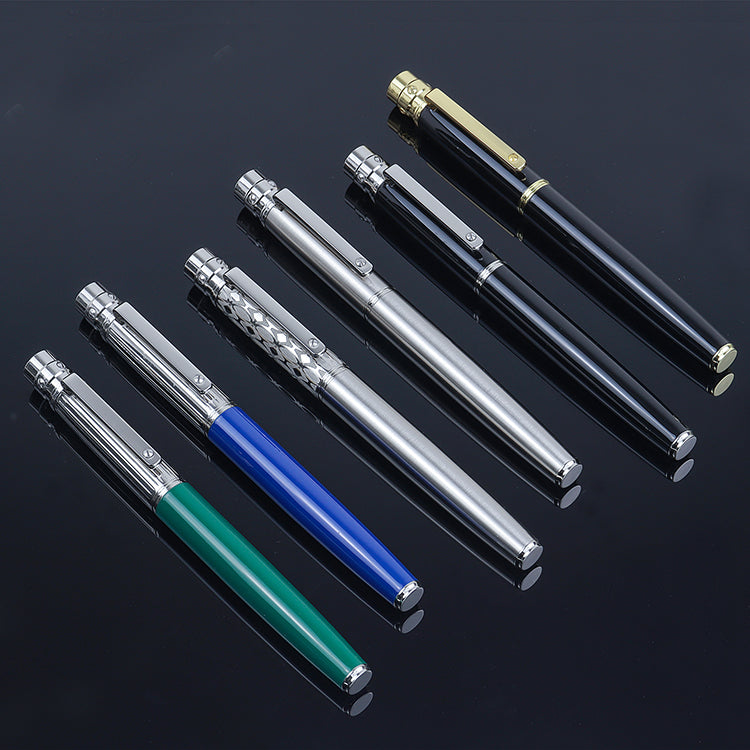 luxury metal gift pen with custom logo high quality ballpoint pens ink jewel pen new style printed