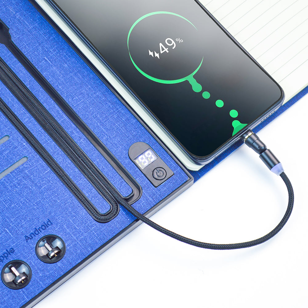 Factory Wireless Charger And Magnetic Converter Quick Charge Cable Notebook Custom A4 A5 A6 With 8000mah Power Bank Notebook