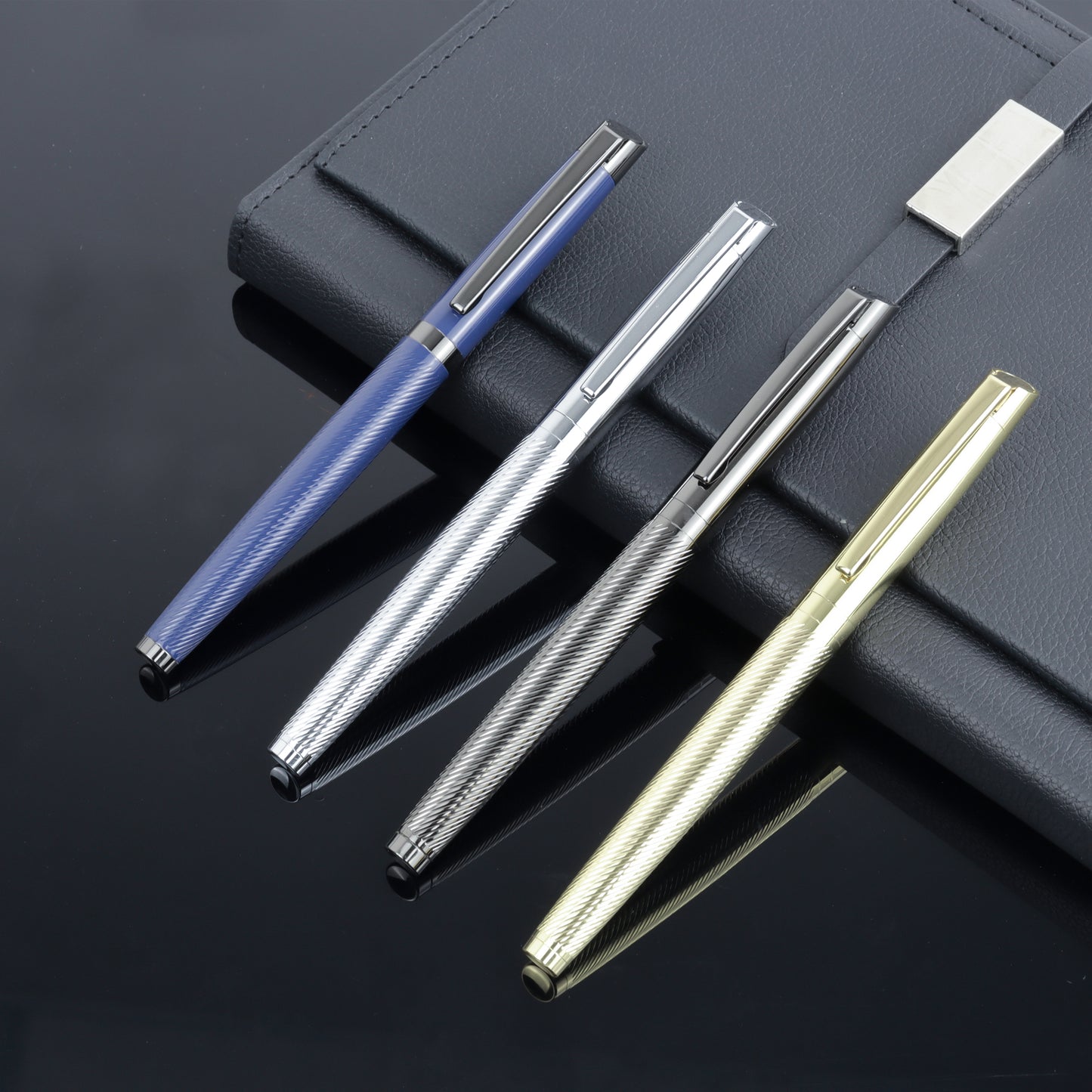 Luxury High grade engraved Metal signature pen with Custom Logo business ballpoint pen