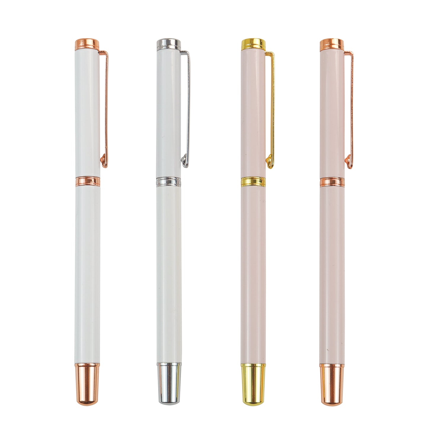 Hot selling signature luxury pens with printing custom logo metal slim gold gift pen business