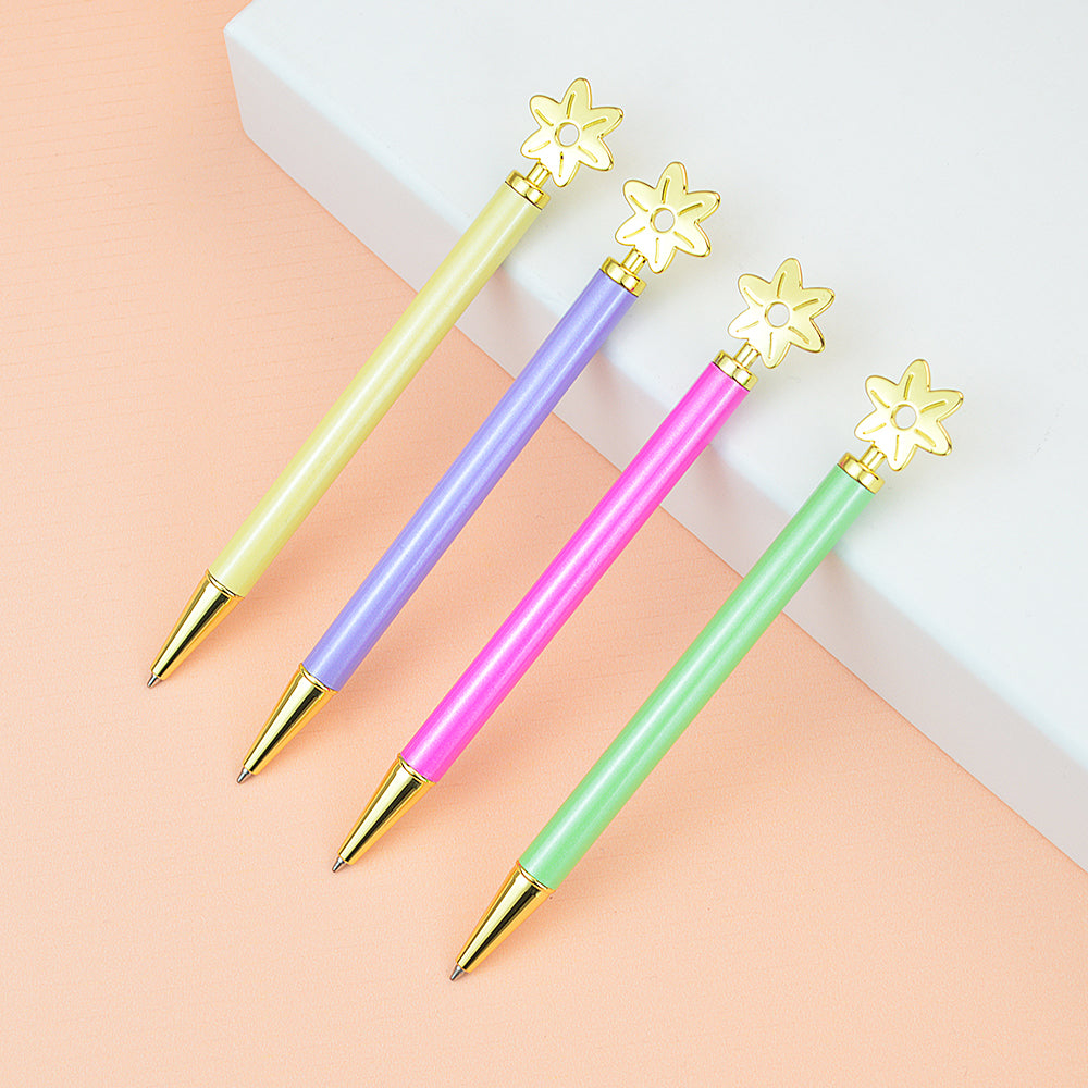 Cute Ball Point Pen Star shaped ballpoint pens Creative love star metal cute ballpoint pen