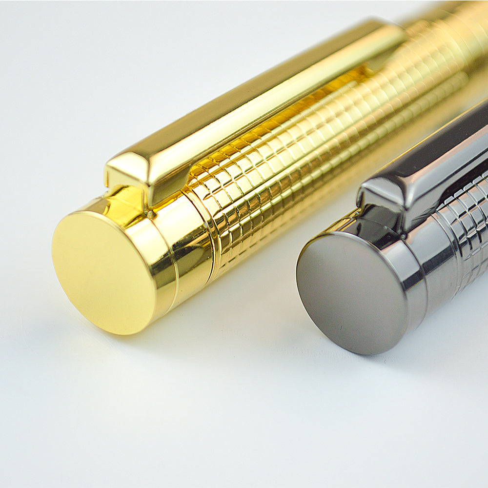 New degine high qulity luxury pen customized logo metal slim ballpoint pen multiple color gift pens