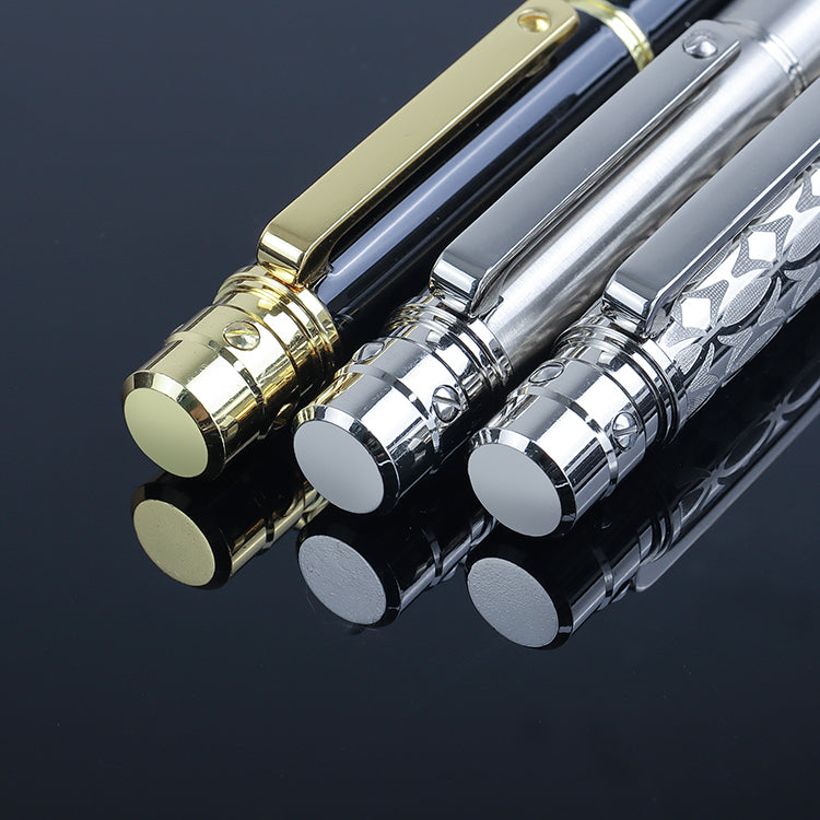 luxury metal gift pen with custom logo high quality ballpoint pens ink jewel pen new style printed