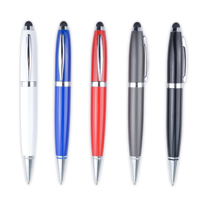 high qulity U disk luxury pens customized logo USB ballpoint gift pen