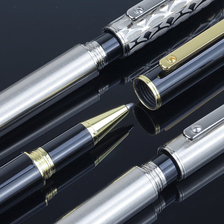 luxury metal gift pen with custom logo high quality ballpoint pens ink jewel pen new style printed