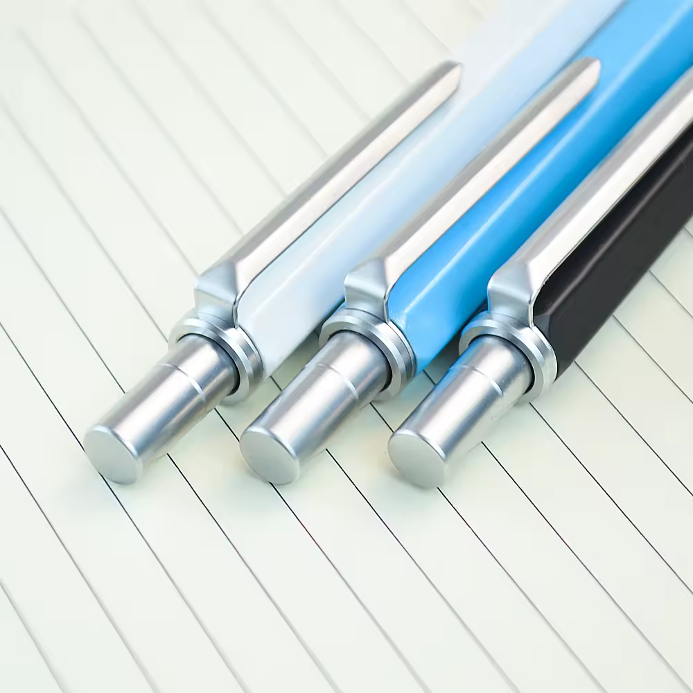 Custom Metal Click Pens With Metal Clip With Engraved Printed Logo writing ballpoint pen No reviews yet