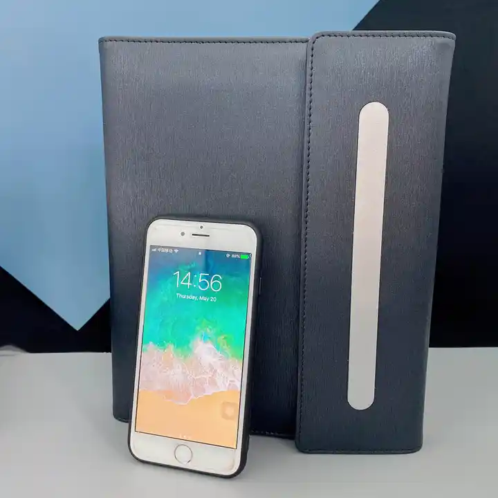 Low MOQ Foldable Laptop Notebook Set 100 Sheet 200 Pages Hand Cover Notebook With Card Case And Pen Gift Se