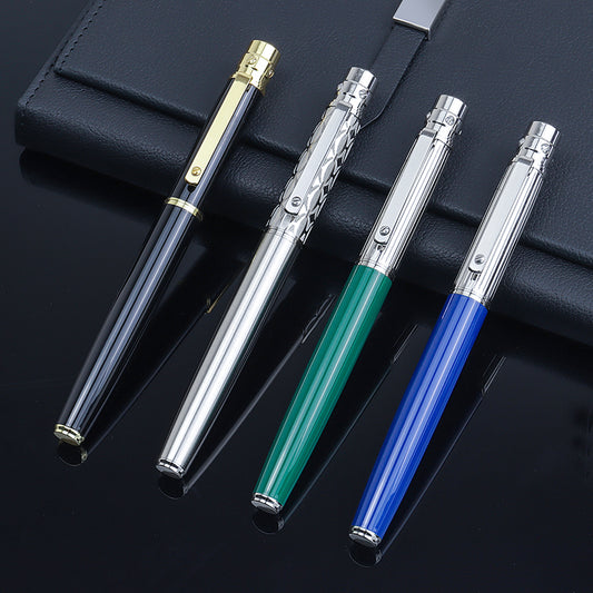 luxury metal gift pen with custom logo high quality ballpoint pens ink jewel pen new style printed