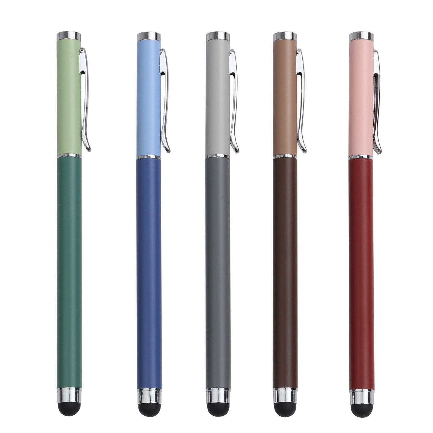 New design touch screen pens customized color pen soft touch finished ballpoint pen